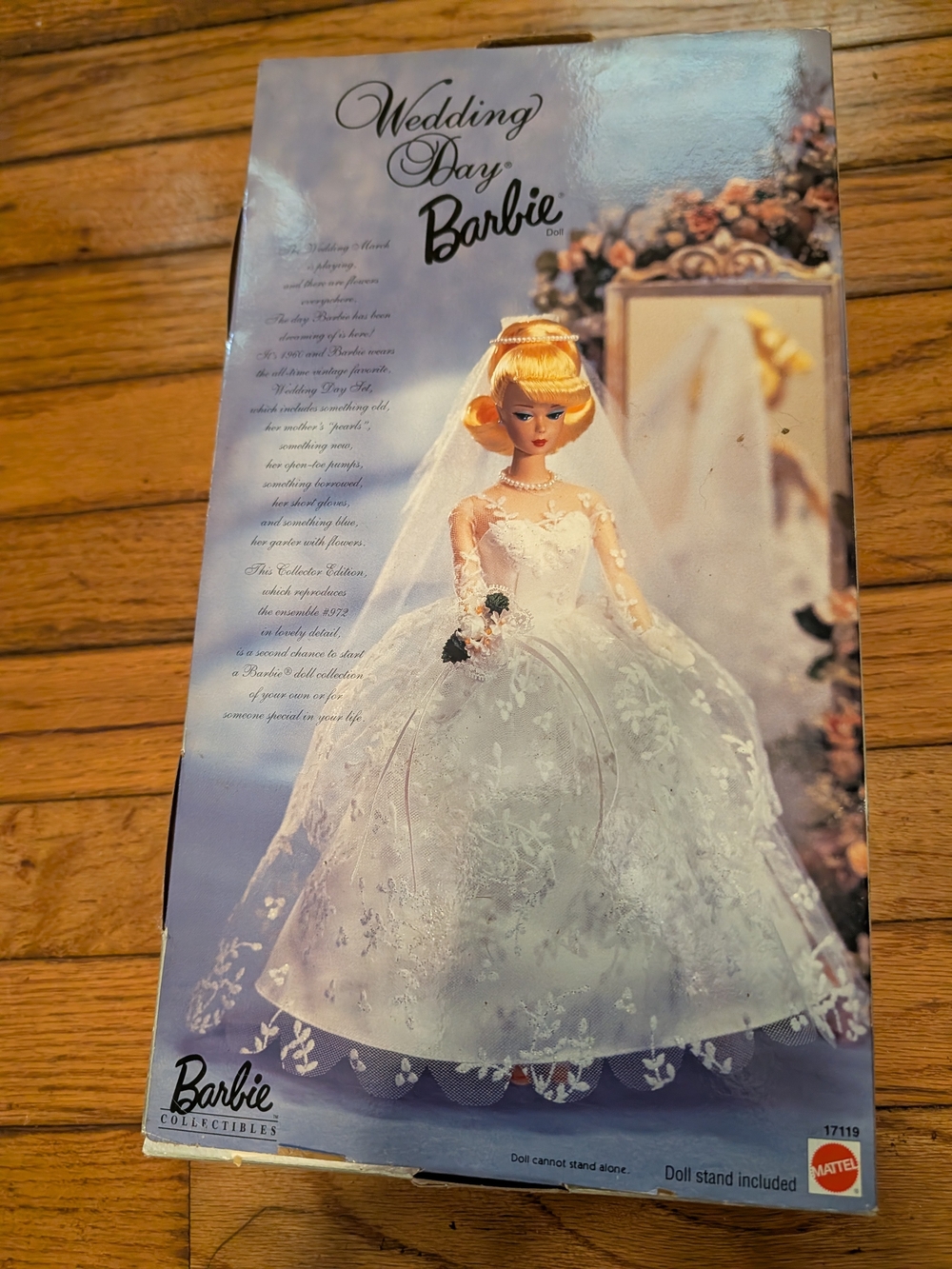 Barbie Wedding Day Doll White and Blonde Bridal Gown